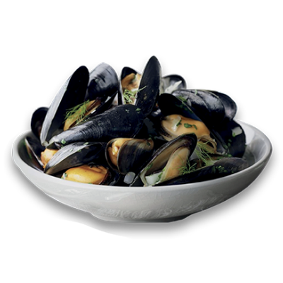 Moules Enti Cuite Pasteurise | 40_50 | .